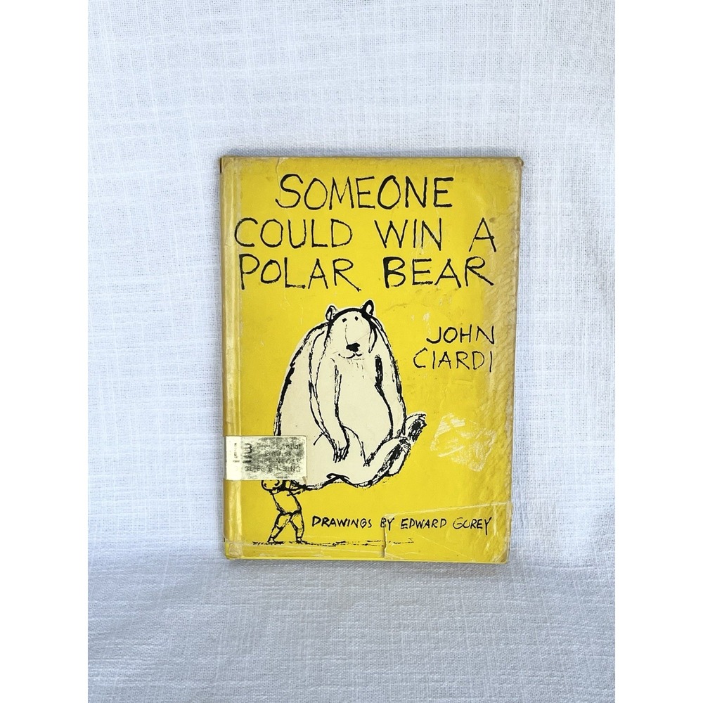 Someone Could Win a Polar Bear Hardcover W Dust jacket 1970